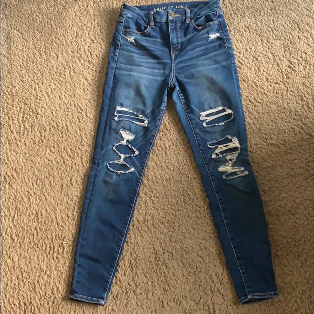AEO Curvy High Rise Jegging